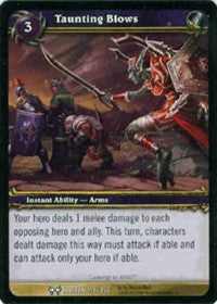 Taunting Blows - WoW Single