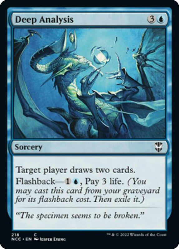 Deep Analysis (218) [NCC] - MTG Single