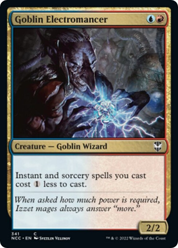 Goblin Electromancer (341) [NCC] - MTG Single