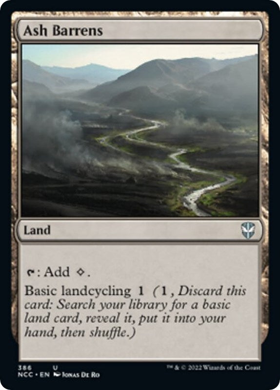 Ash Barrens (386) [NCC] - MTG Single