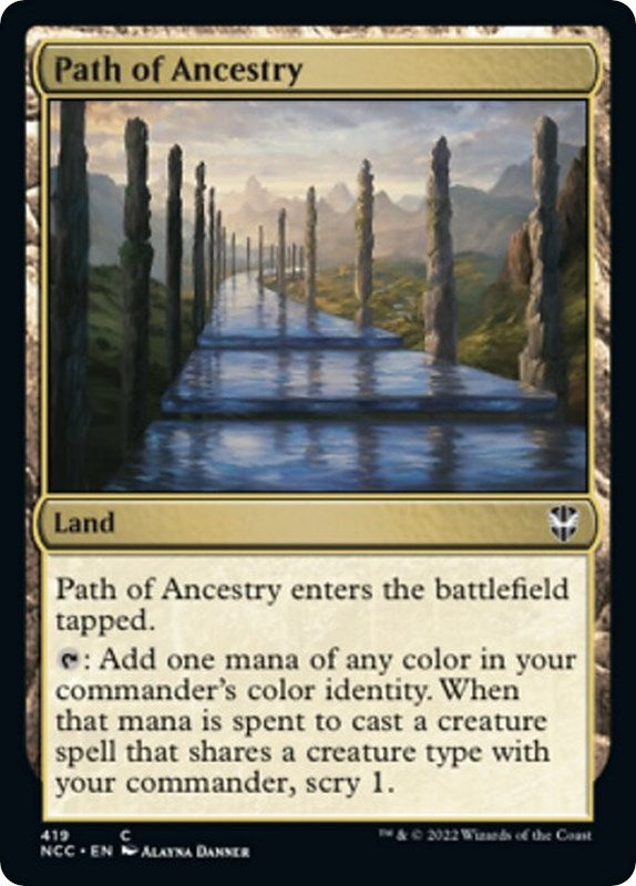 Path of Ancestry (419) [NCC] - MTG Single