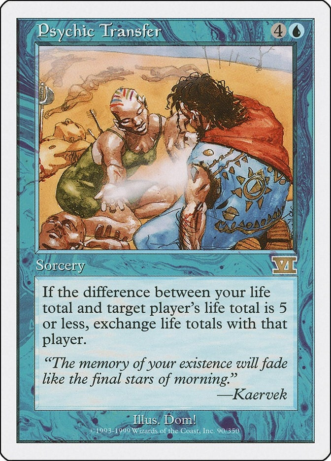 Psychic Transfer (90) [6ED] - MTG Single