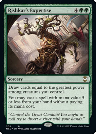 Rishkar’s Expertise (306) [NCC] - MTG Single