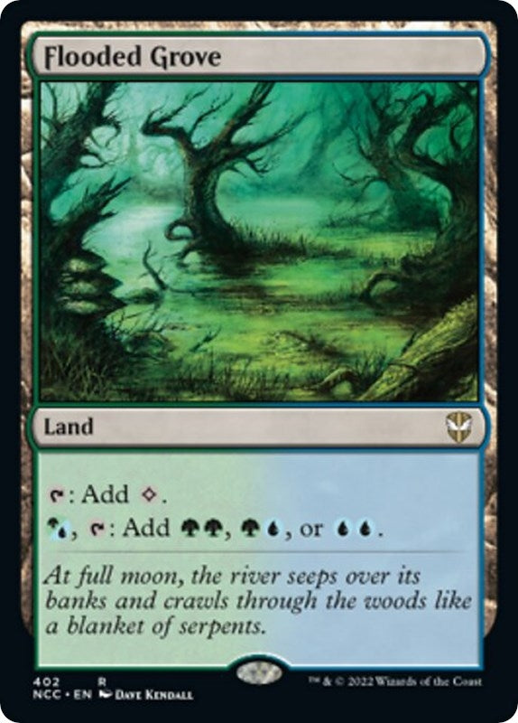 Flooded Grove (402) [NCC] - MTG Single
