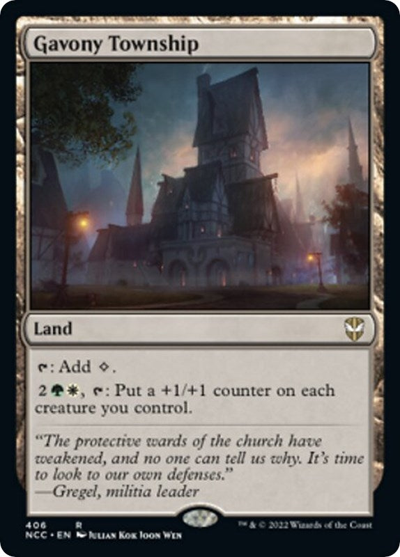 Gavony Township (406) [NCC] - MTG Single