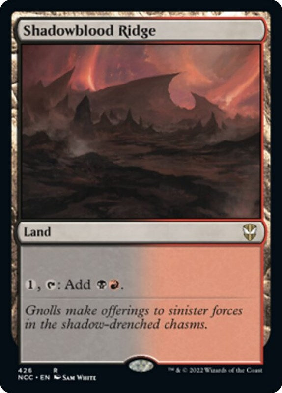 Shadowblood Ridge (426) [NCC] - MTG Single