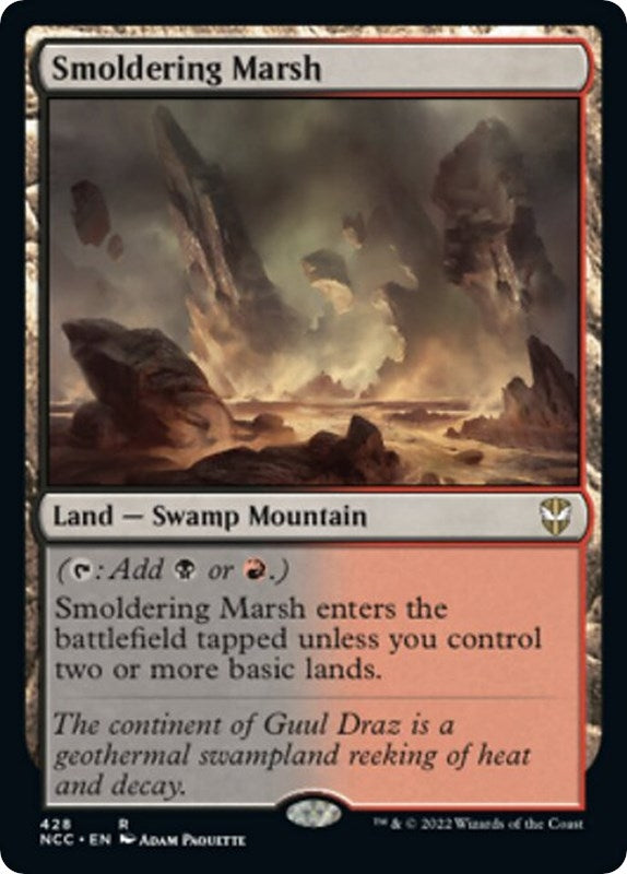 Smoldering Marsh (428) [NCC] - MTG Single
