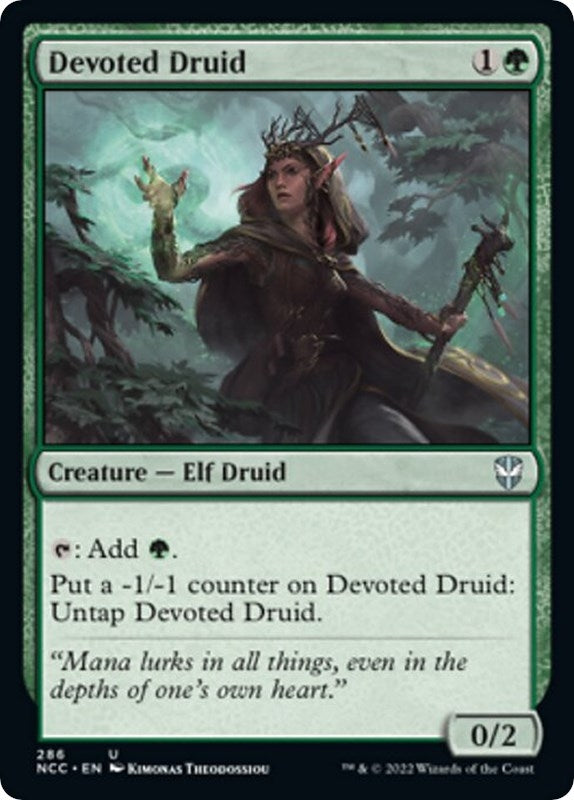 Devoted Druid (286) [NCC] - MTG Single