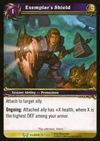 Exemplar’s Shield - WoW Single