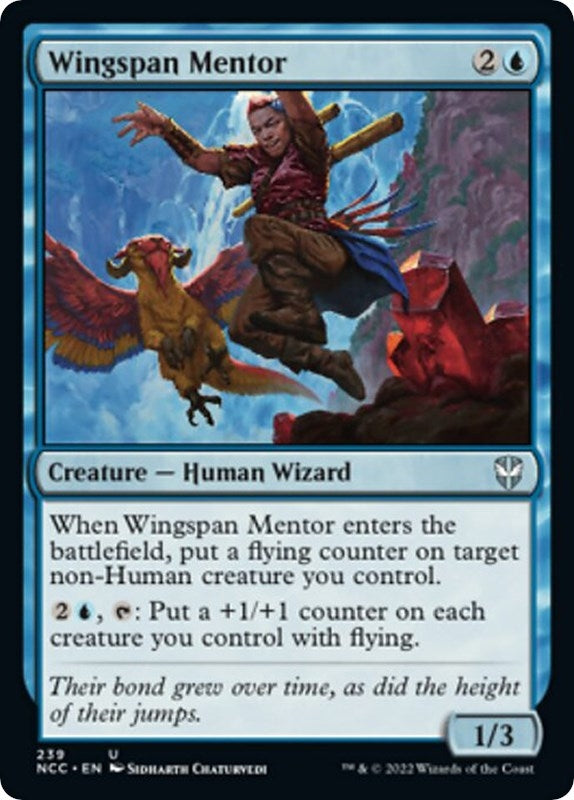 Wingspan Mentor (239) [NCC] - MTG Single