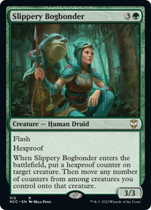 Slippery Bogbonder (312) [NCC] - MTG Single
