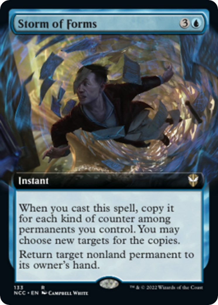 Storm of Forms (Extended Art) (133) [NCC] - MTG Single
