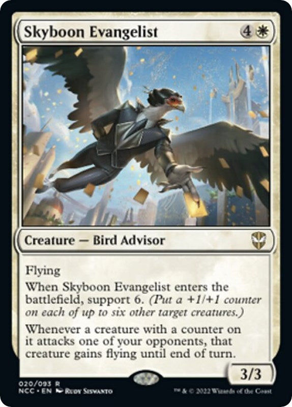 Skyboon Evangelist (20) [NCC] - MTG Single