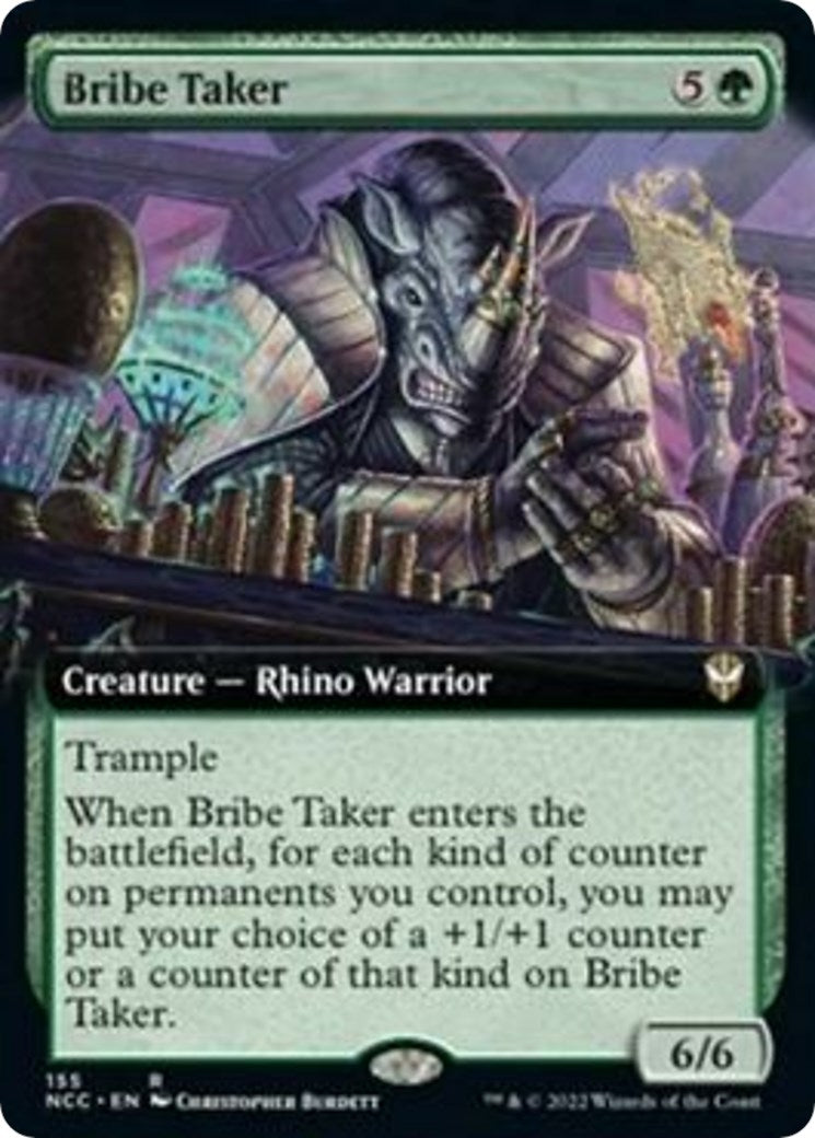 Bribe Taker (Extended Art) (155) [NCC] - MTG Single
