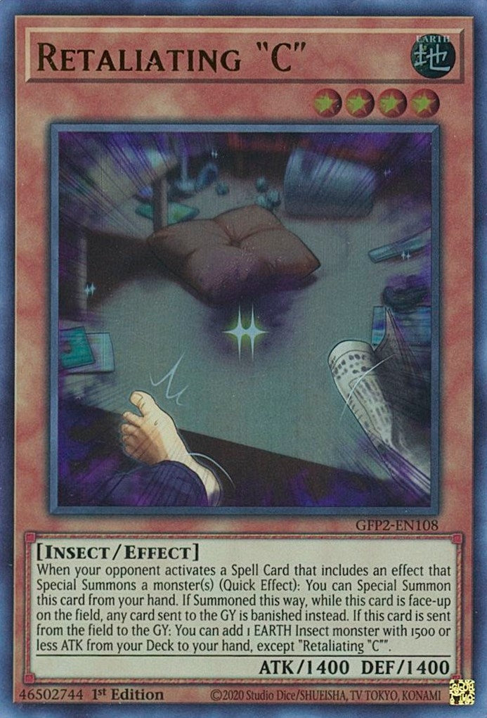 Retaliating ’C’ (2108) (GFP2) - YuGiOh Single