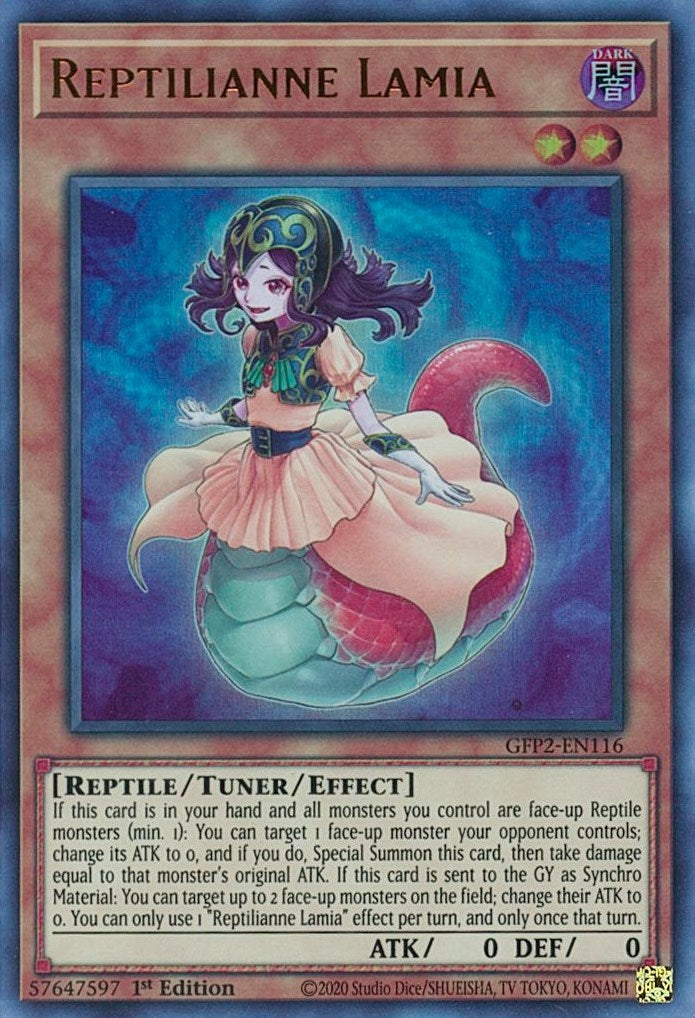 Reptilianne Lamia (2116) (GFP2) - YuGiOh Single