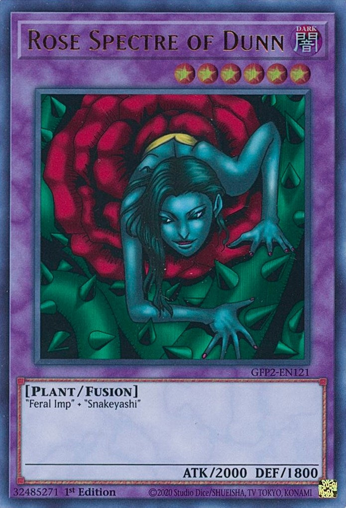 Rose Spectre of Dunn (2121) (GFP2) - YuGiOh Single