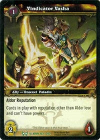 Vindicator Vasha - WoW Single