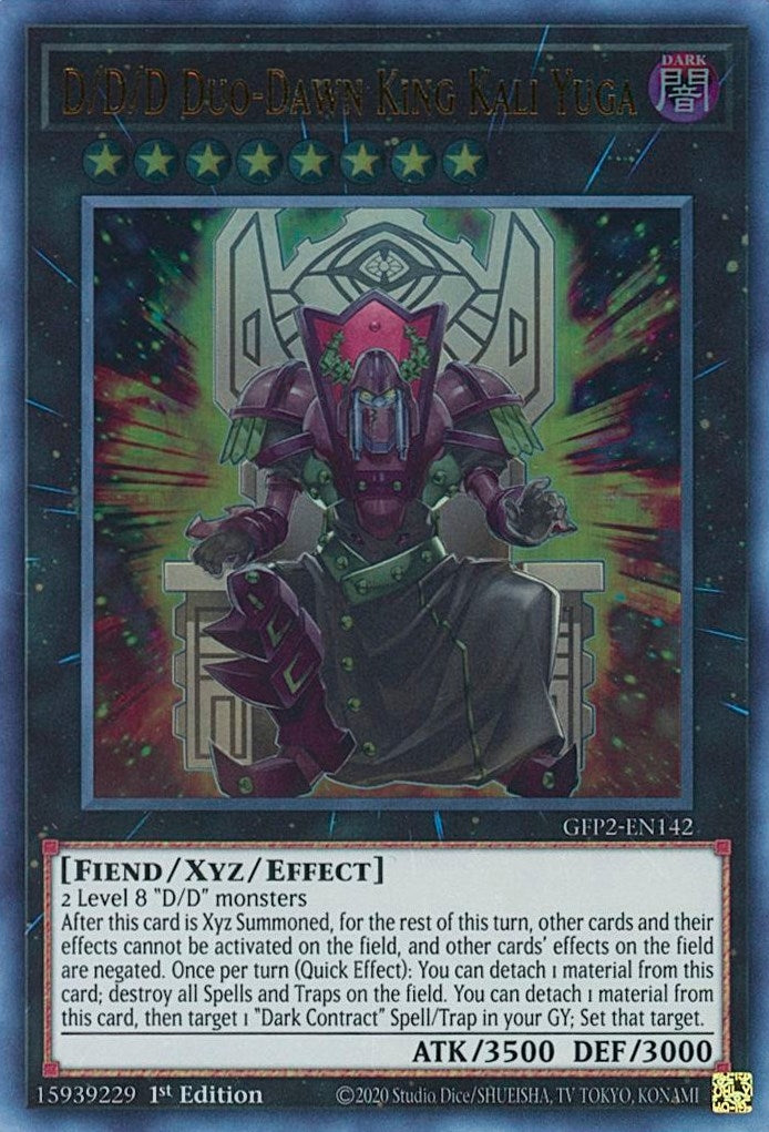D/D/D Duo-Dawn King Kali Yuga (2142) (GFP2) - YuGiOh Single
