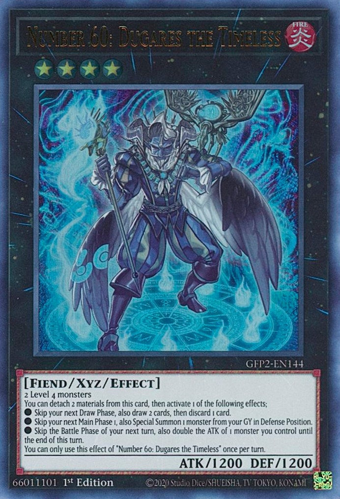 Number 60: Dugares the Timeless (2144) (GFP2) - YuGiOh Single