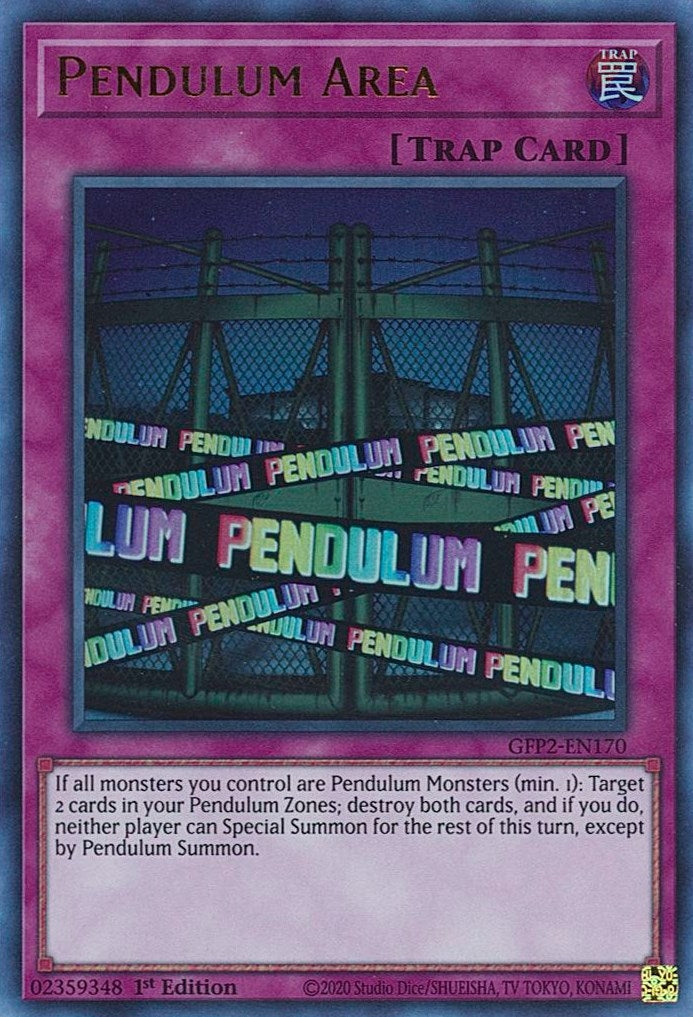 Pendulum Area (2170) (GFP2) - YuGiOh Single