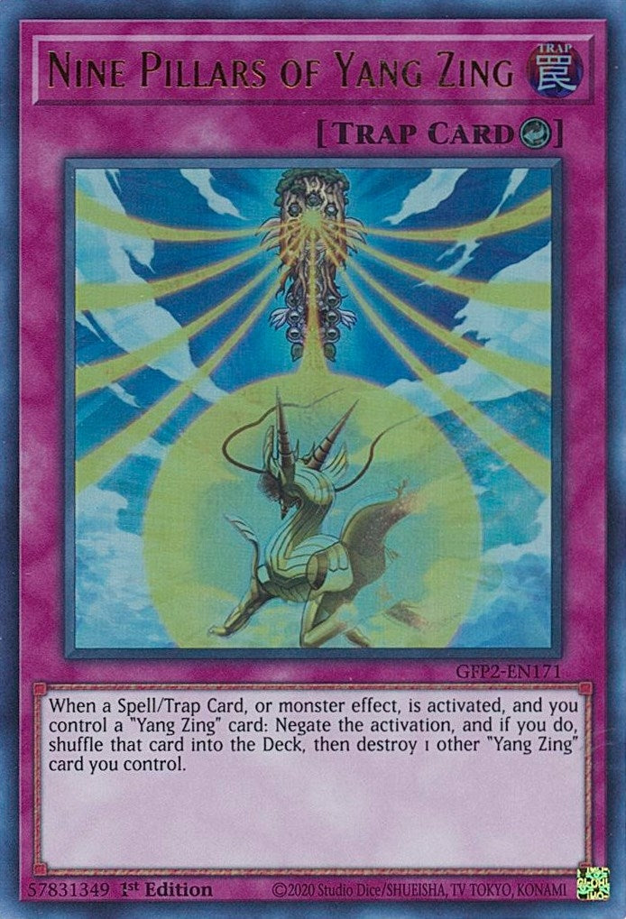 Nine Pillars of Yang Zing (2171) (GFP2) - YuGiOh Single