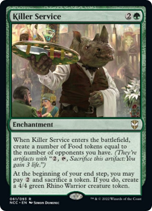 Killer Service (61) [NCC] - MTG Single