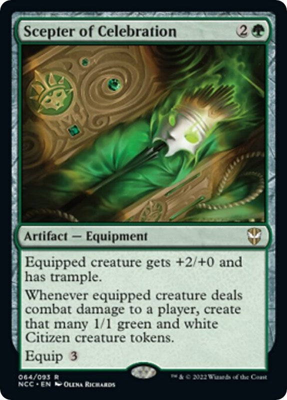 Scepter of Celebration (64) [NCC] - MTG Single