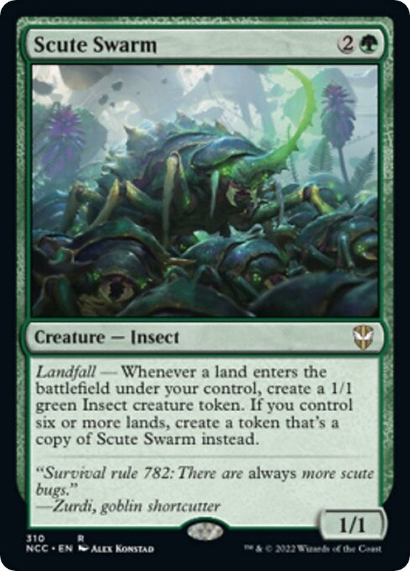 Scute Swarm (310) [NCC] - MTG Single