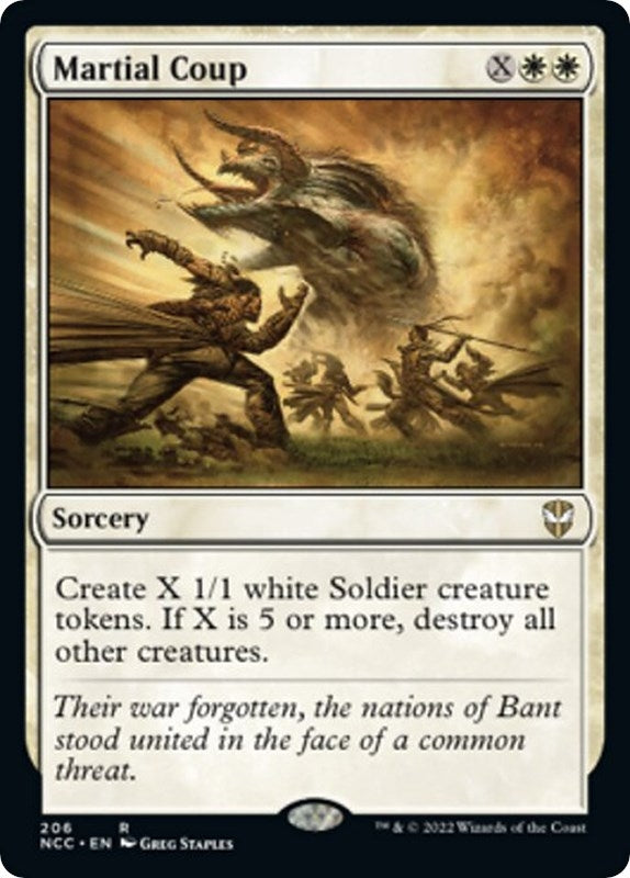 Martial Coup (206) [NCC] - MTG Single