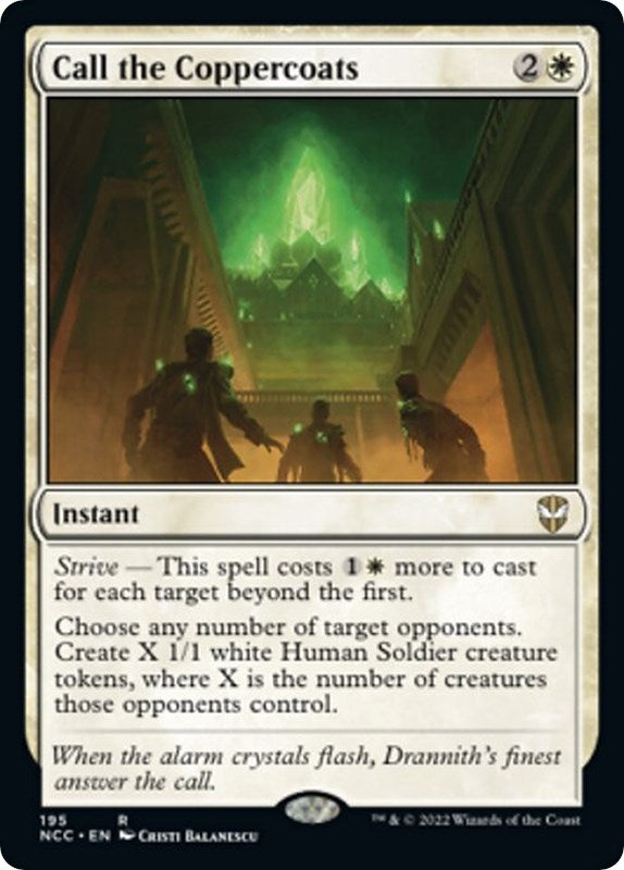 Call the Coppercoats (195) [NCC] - MTG Single