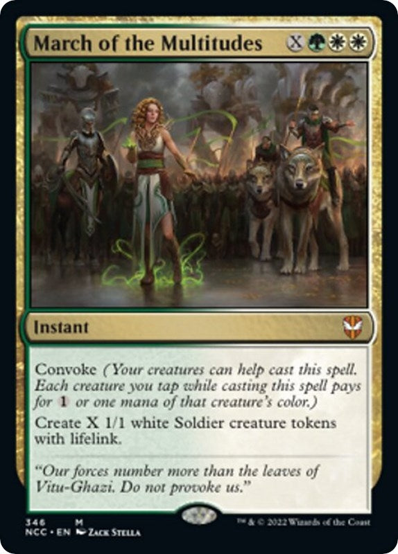 March of the Multitudes (346) [NCC] - MTG Single