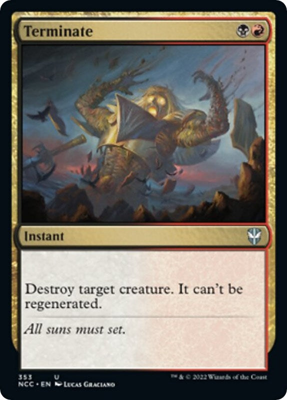 Terminate (353) [NCC] - MTG Single