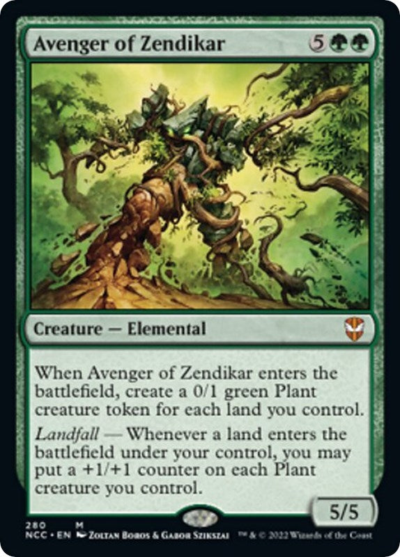Image for Avenger of Zendikar (280) (Streets of New Capenna) - Magic: The Gathering