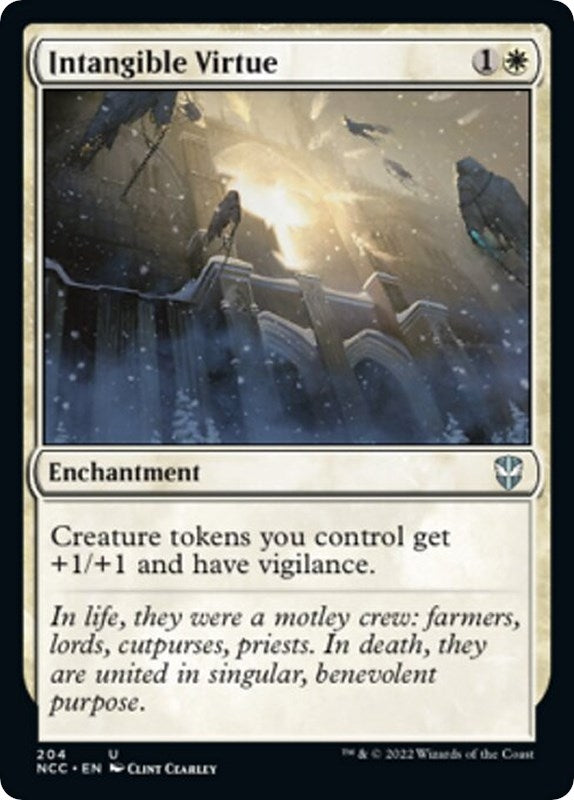 Intangible Virtue (204) [NCC] - MTG Single