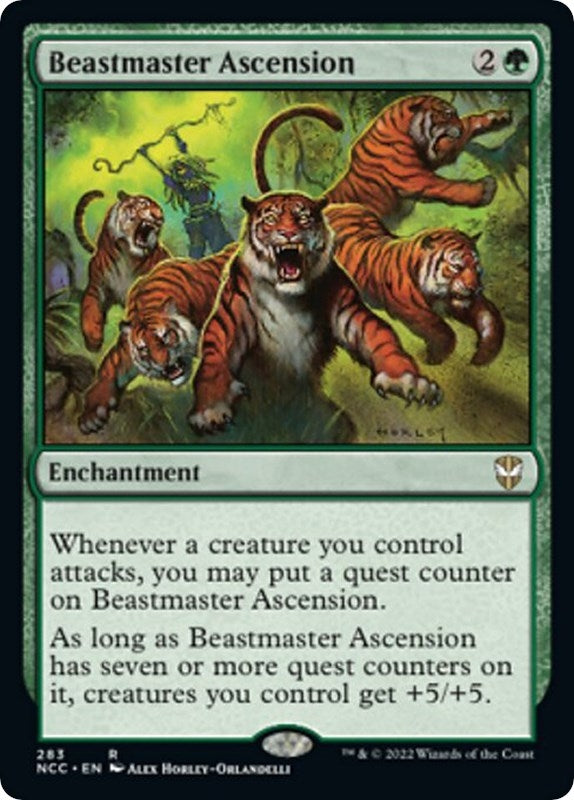 Beastmaster Ascension (283) [NCC] - MTG Single