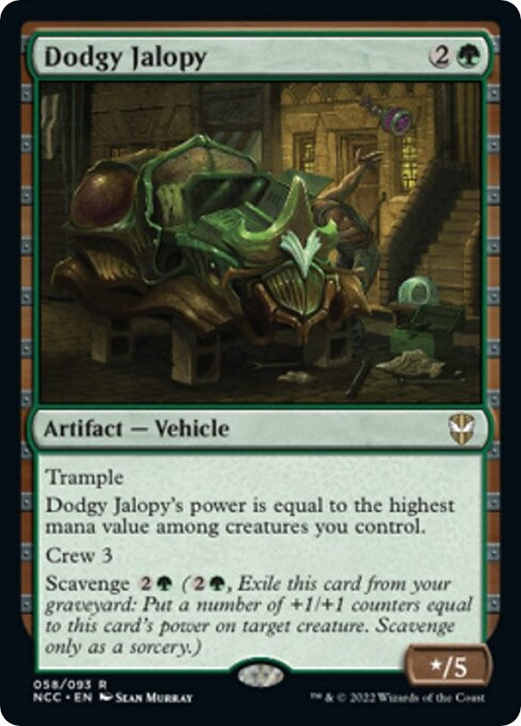 Dodgy Jalopy (58) [NCC] - MTG Single