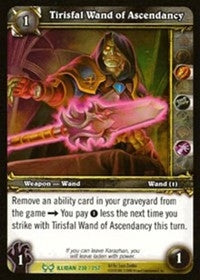Tirisfal Wand of Ascendancy - WoW Single