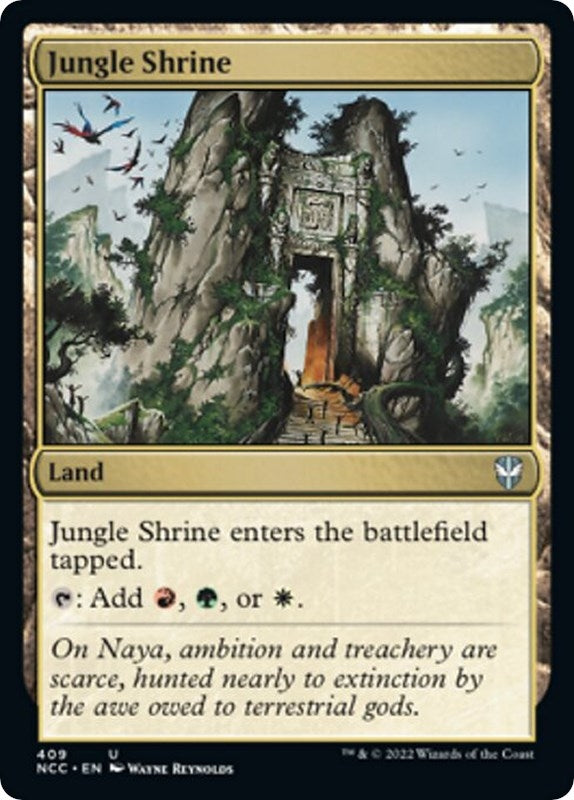 Jungle Shrine (409) [NCC] - MTG Single
