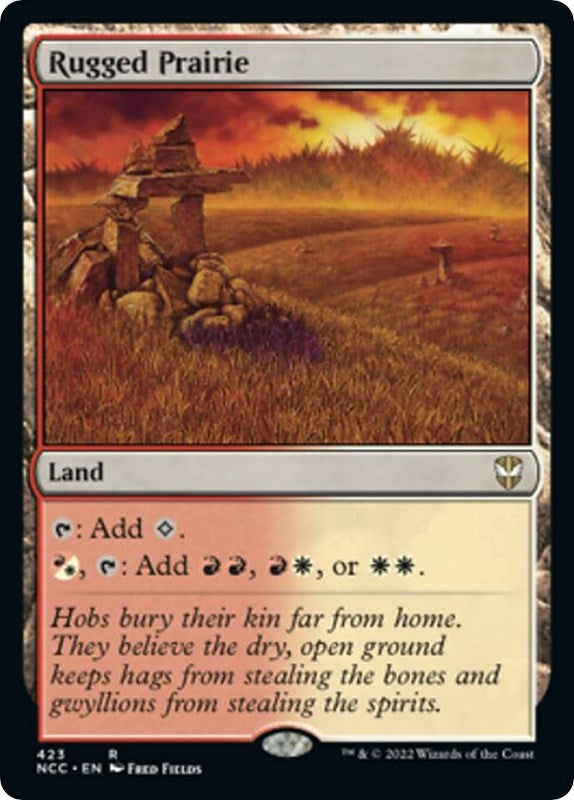 Rugged Prairie (423) [NCC] - MTG Single
