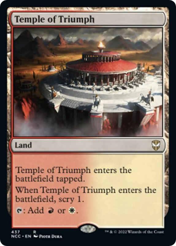 Temple of Triumph (437) [NCC] - MTG Single