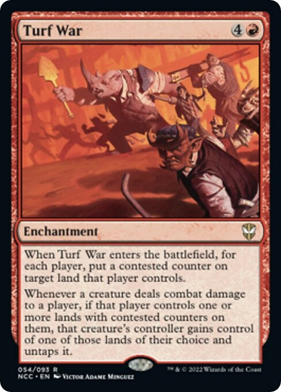 Turf War (54) [NCC] - MTG Single