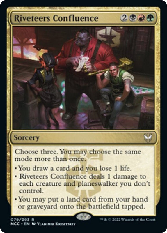 Riveteers Confluence (79) [NCC] - MTG Single
