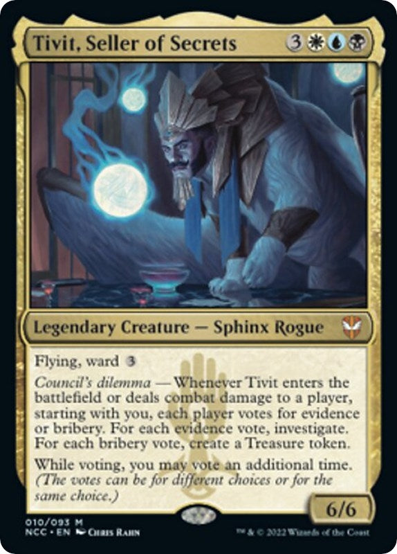 Tivit Seller of Secrets (10) [NCC] - MTG Single