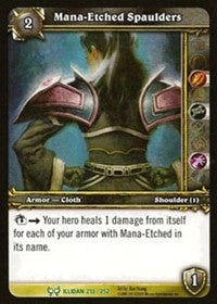 Mana-Etched Spaulders - WoW Single