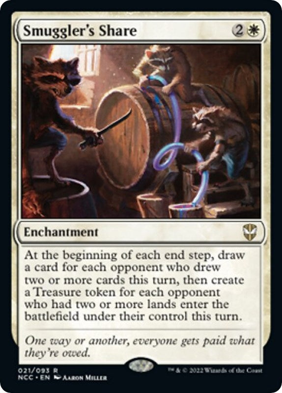 Smuggler’s Share (21) [NCC] - MTG Single