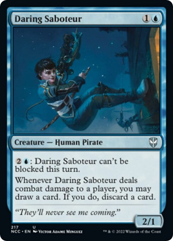 Daring Saboteur (217) [NCC] - MTG Single