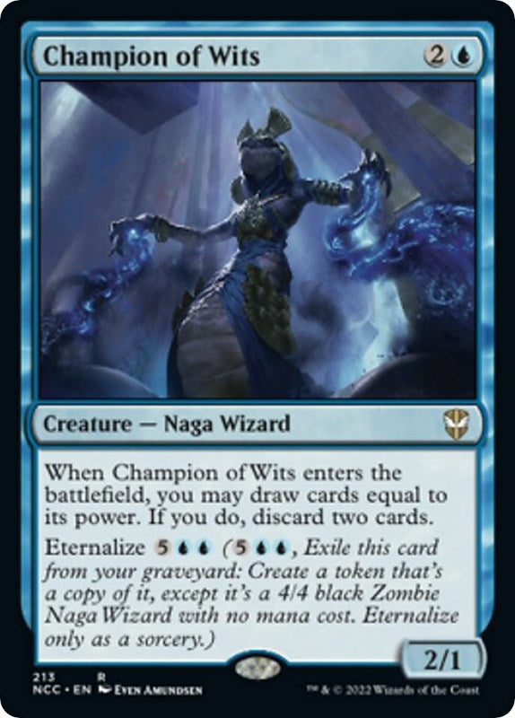 Champion of Wits (213) [NCC] - MTG Single