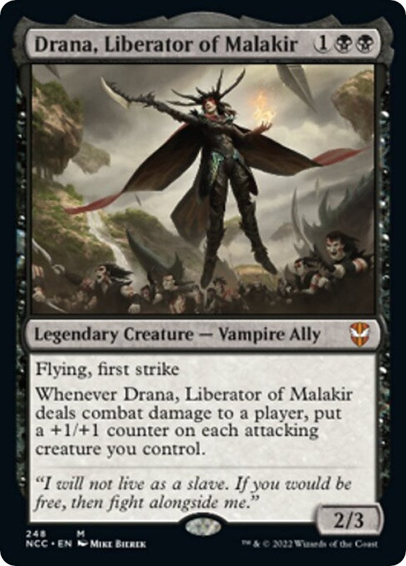 Drana Liberator of Malakir (248) [NCC] - MTG Single