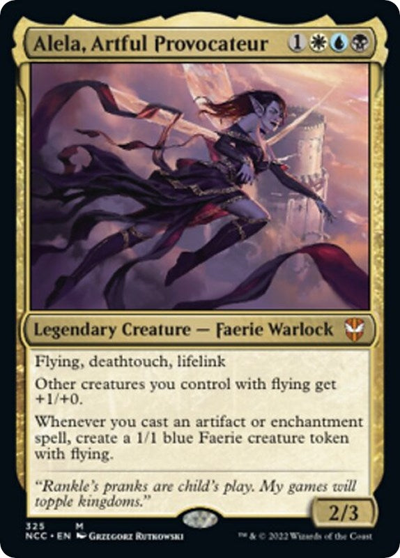 Alela Artful Provocateur (325) [NCC] - MTG Single
